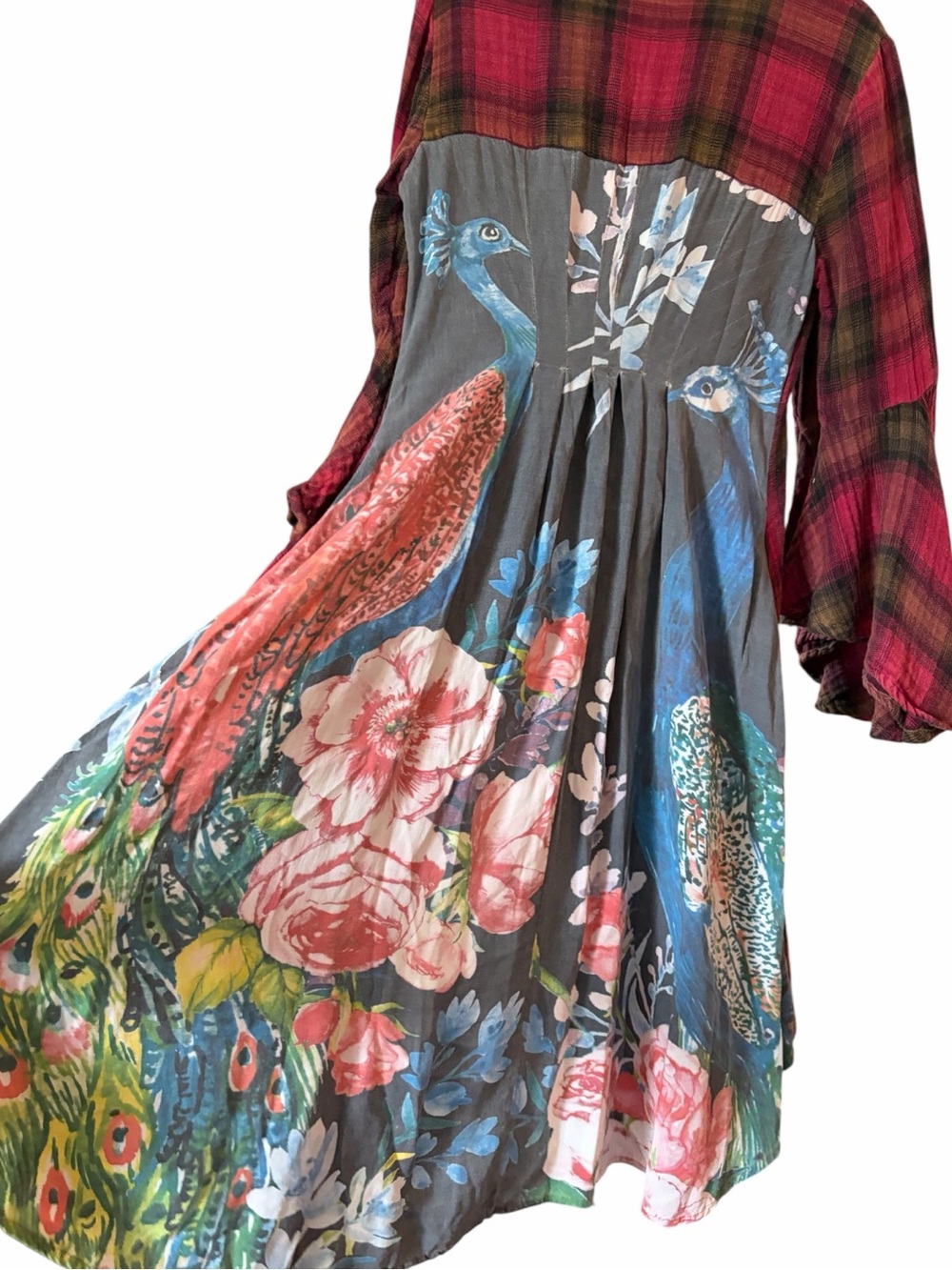 Aratta flannel shirt dress